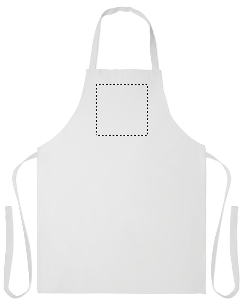 Recycled cotton apron front 06
