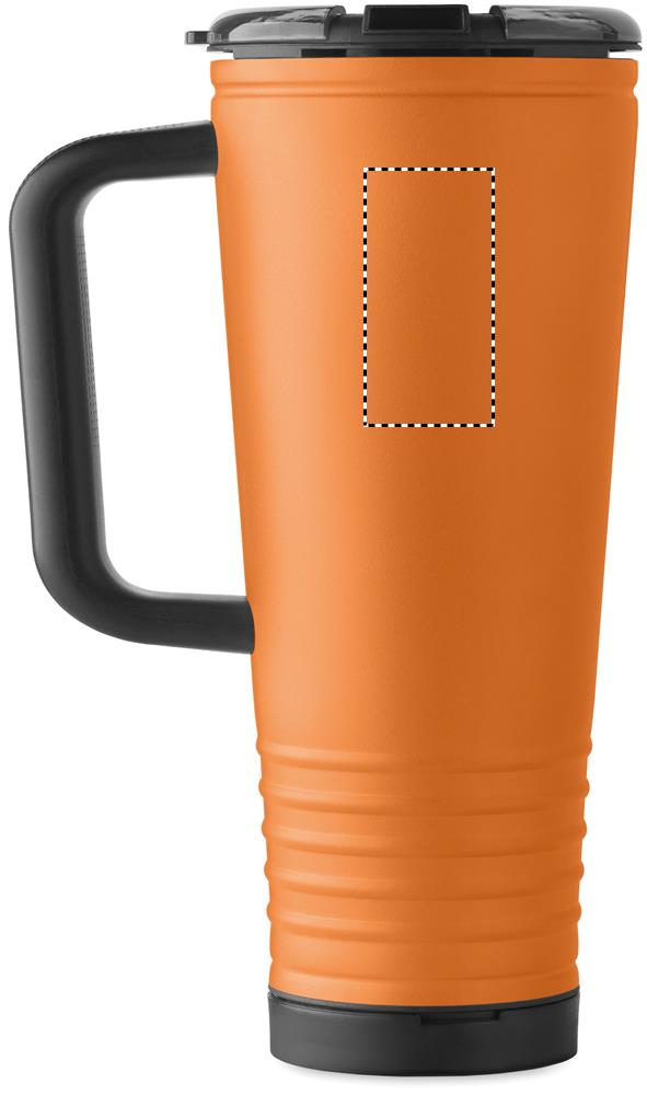 Bicchiere doppio strato 700 ml laser left handed 10