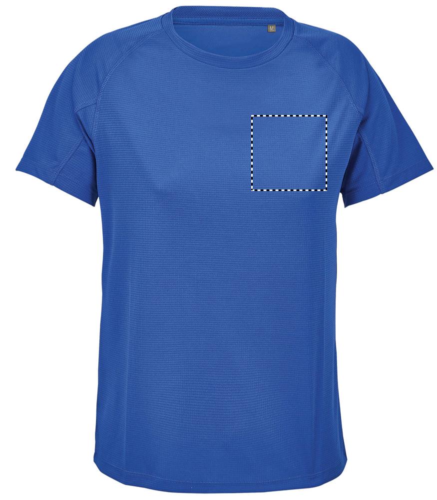 VORTEX WOMEN RAGLAN T-SHIRT chest rb