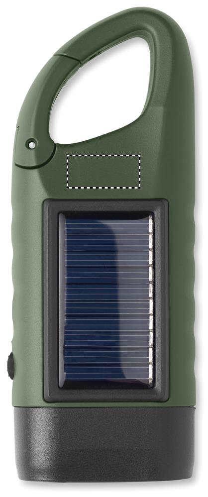 Torcia solare con dinamo front 60