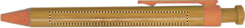 Penna a sfera in bamboo barrel right handed 10