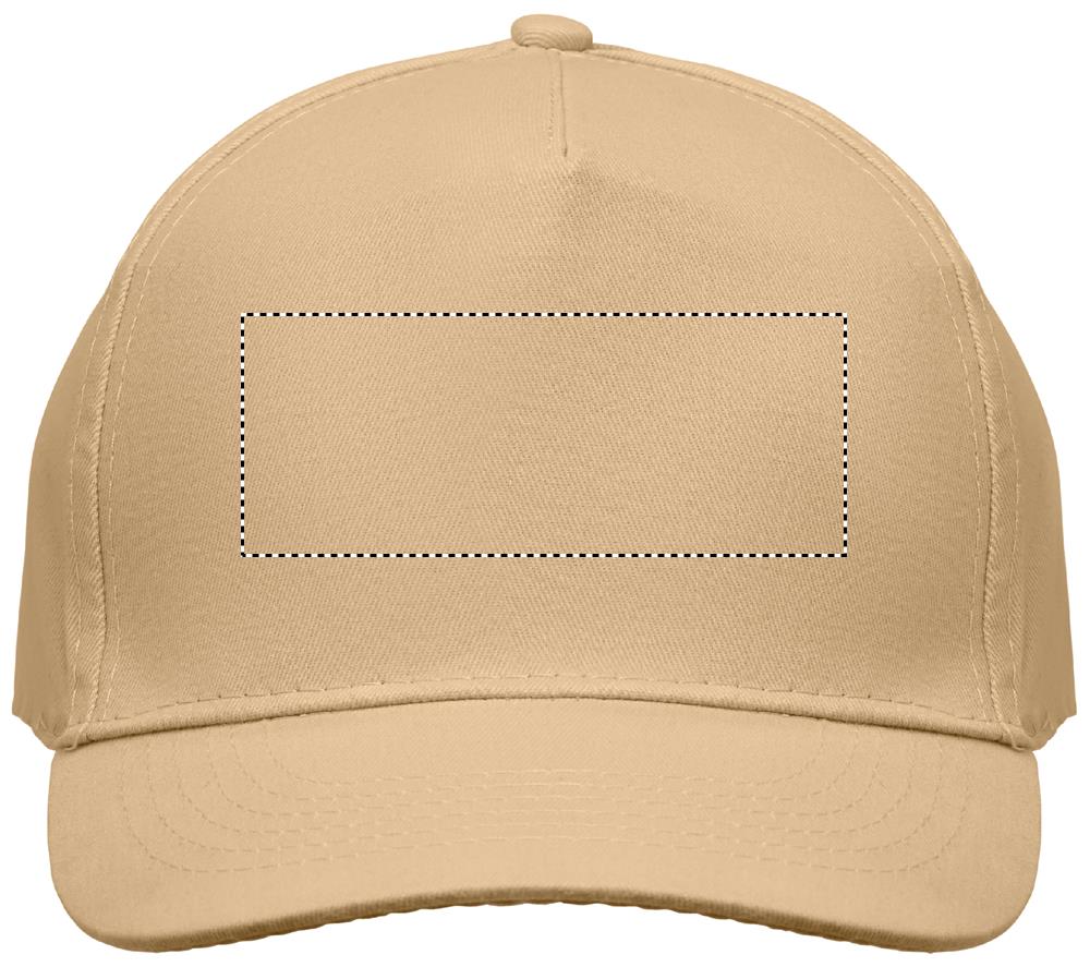 5 PANEL BASEBALL CAP 180 GR/M front 1 53