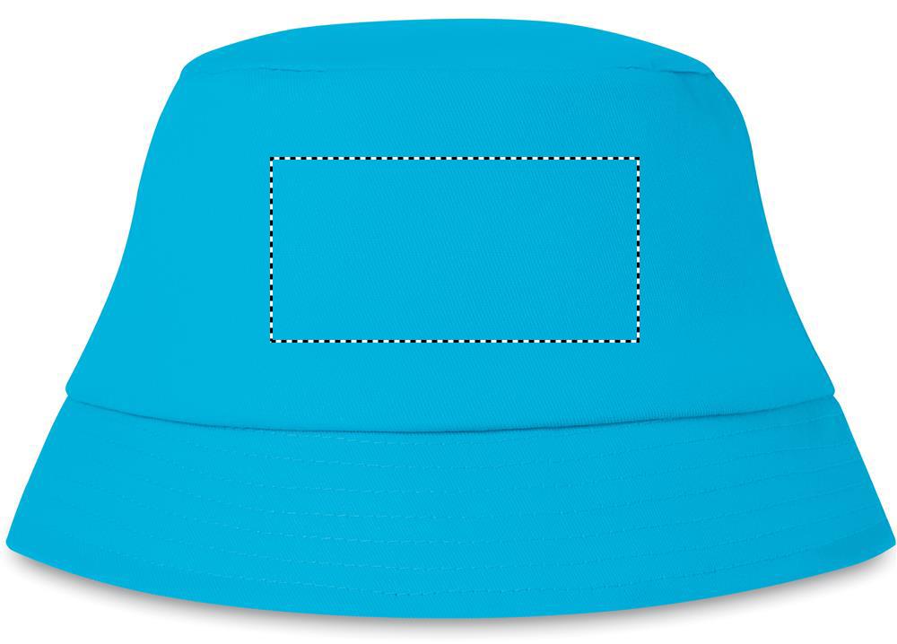 Cotton sun hat 160 gr/m² transfer front 12