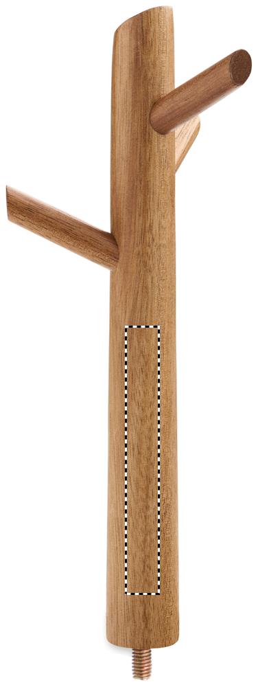 Portachiavi in legno d'acacia holder 40