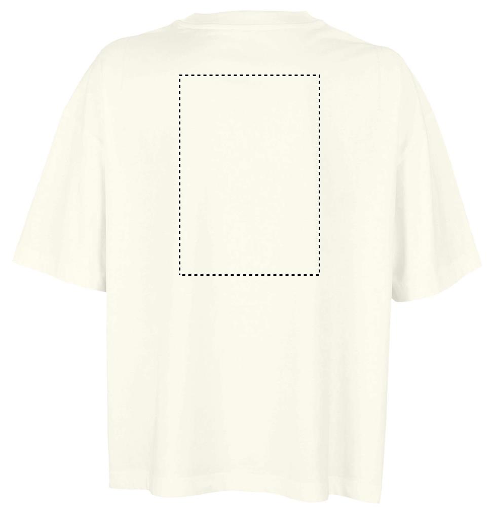 BOXY WOMEN T-SHIRT OVERSIZE back ww