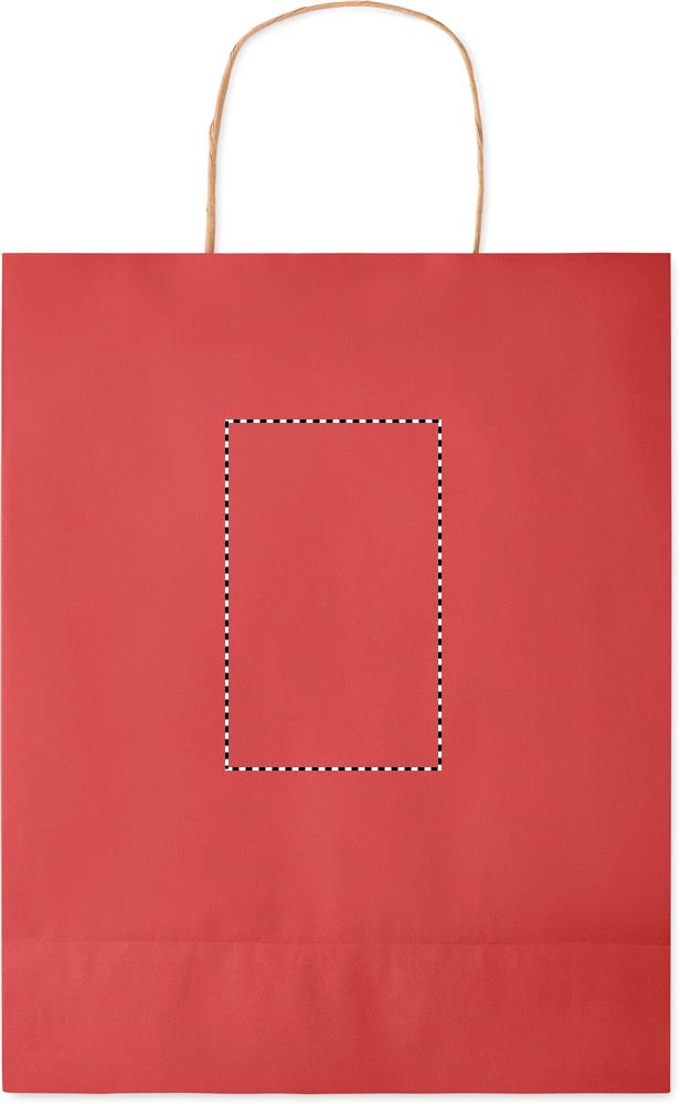 Medium Gift paper bag  90 gr/m² back transfer 05