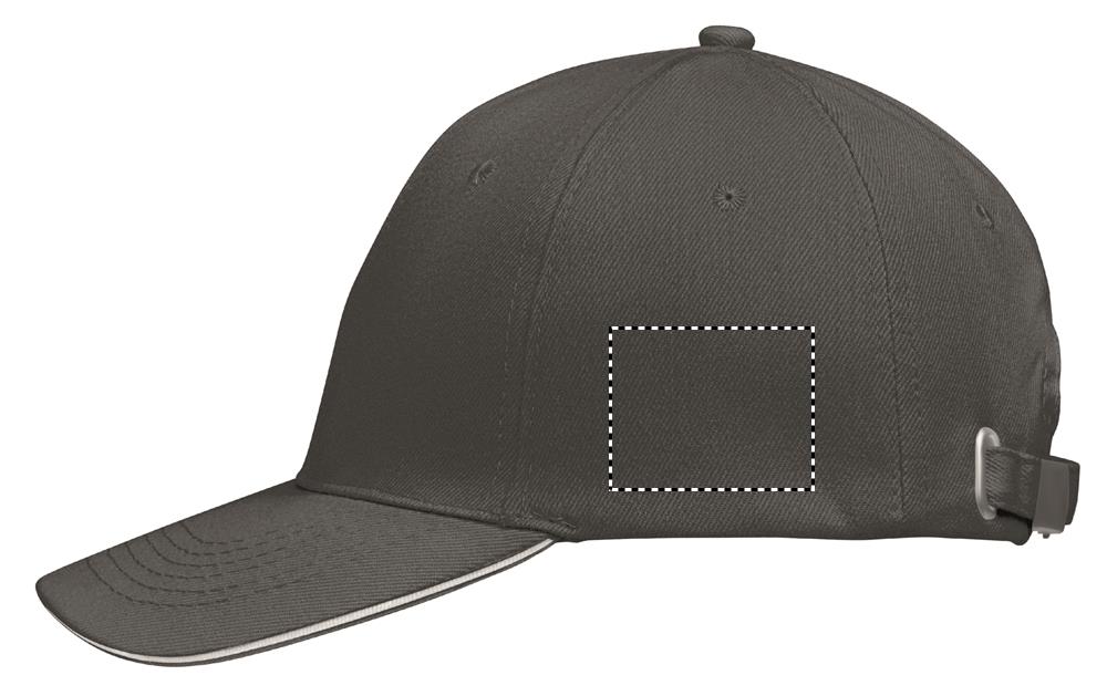 BUFFALO SIX PANEL CAP left side dl