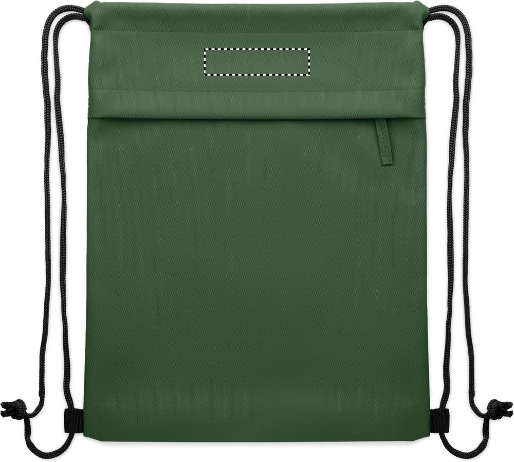 Sacca in 600D RPET front upper 60