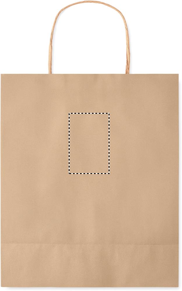 Small Gift paper bag 90 gr/m² back transfer 13