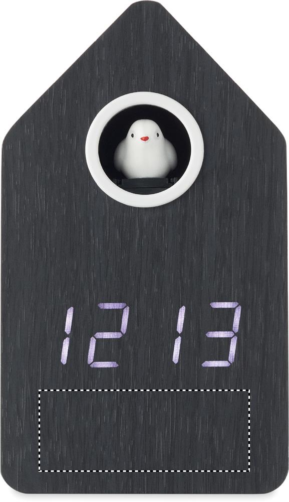 Sveglia a cucù in MDF front side 2 03