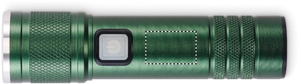 Rechargeable COB light torch side 3 60