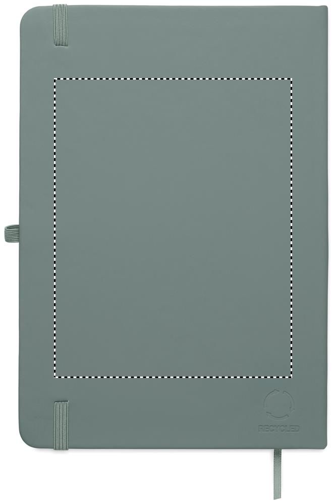 Notebook A5 in PU riciclato back pd 20