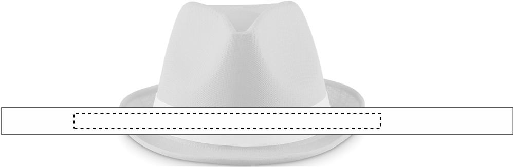 Coloured polyester hat band 06