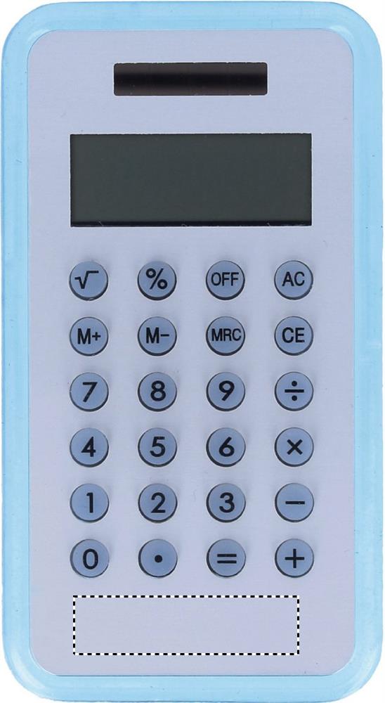 8 digit calculator below keyboard 23