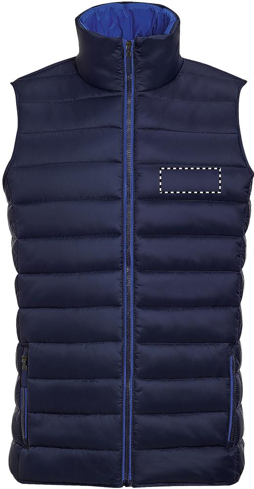 WAVE MEN BODYWARMER 180g chest ny