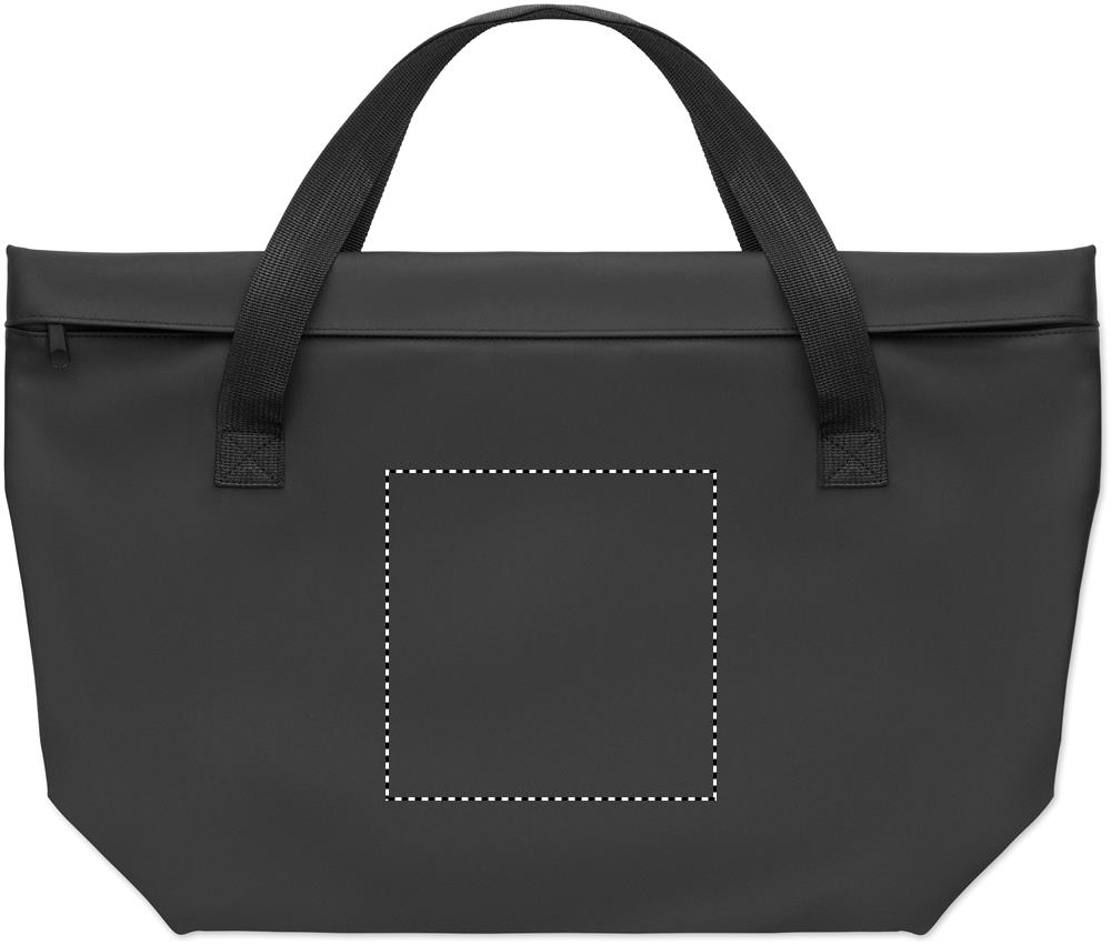 PU bicycle shopping bag 10L front 03