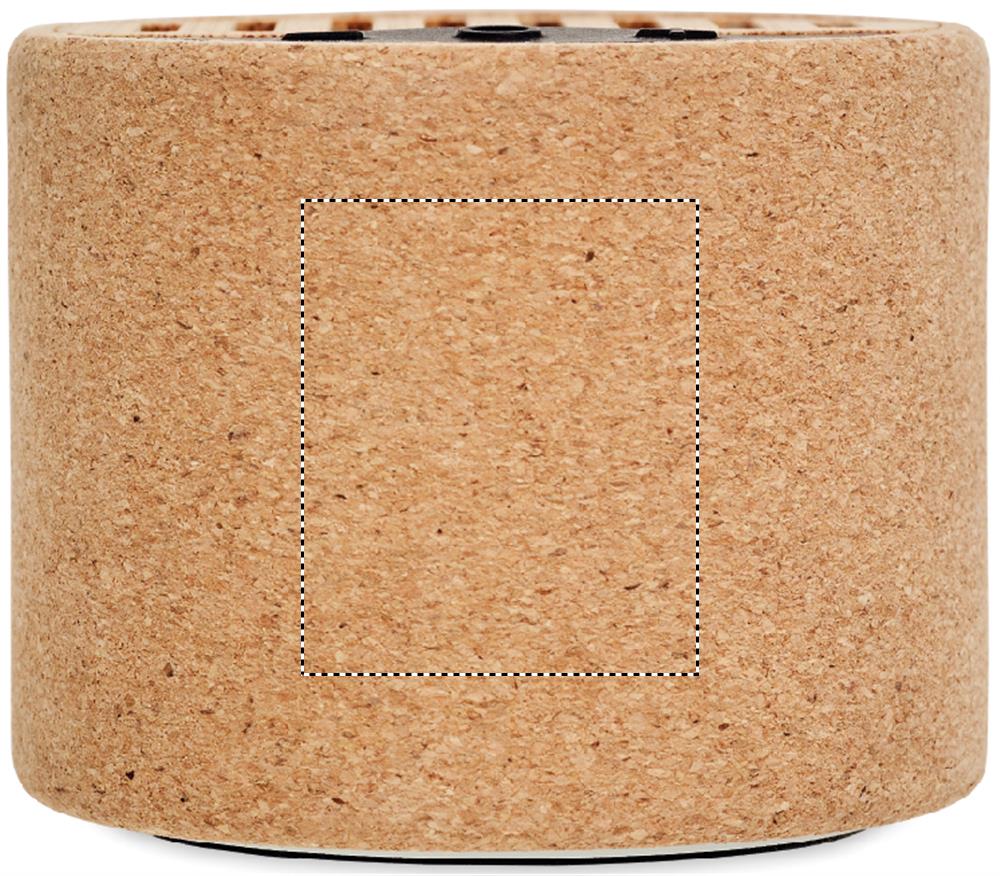 Round cork wireless speaker side 1 13