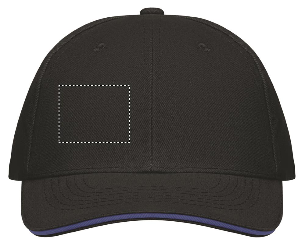 BUFFALO SIX PANEL CAP front jn
