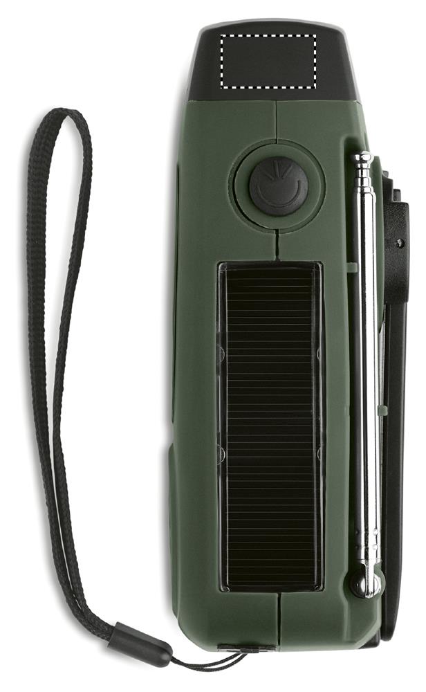 Radio portatile con torcia LED top 60