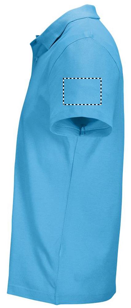 PULSE UNISEX POLO arm left aq