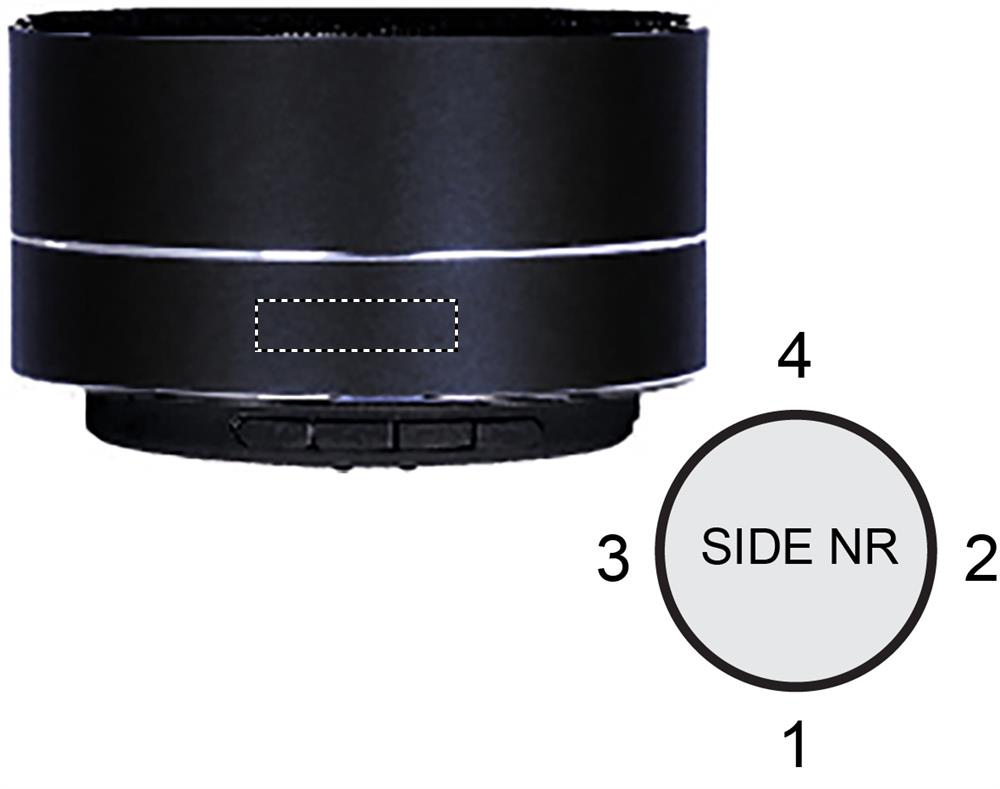 3W wireless speaker side 1 lower 03