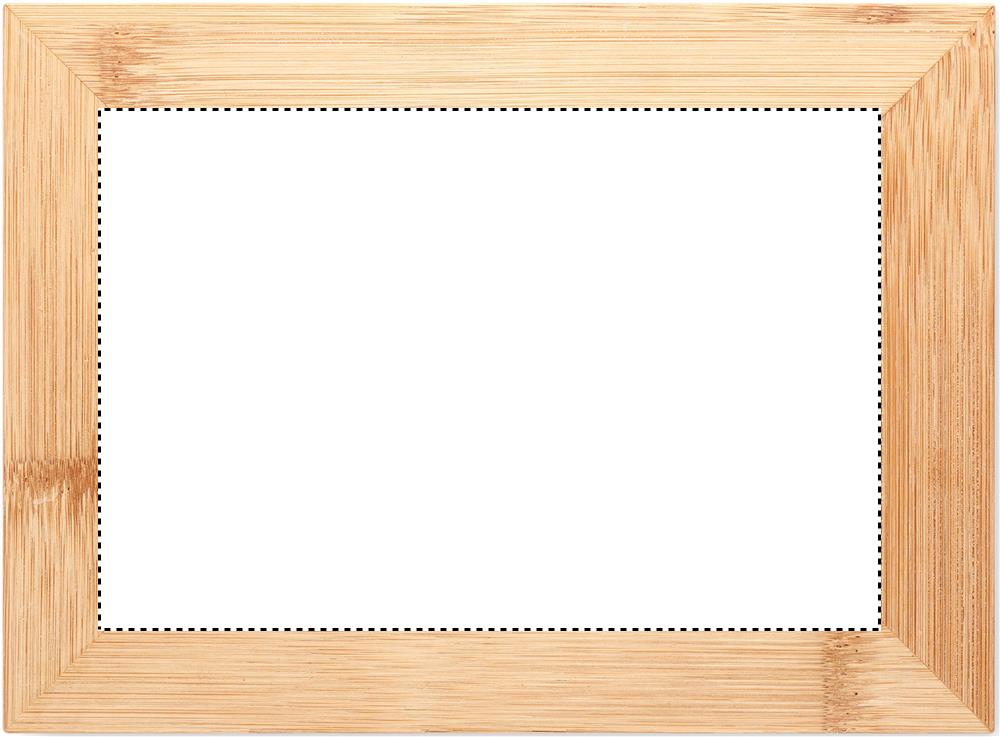 Bamboo photo frame inlay 40