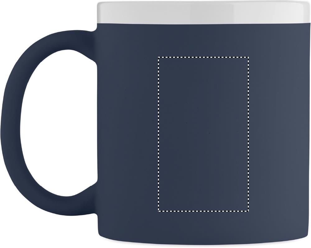 Ceramic mug 300ml left handed 85