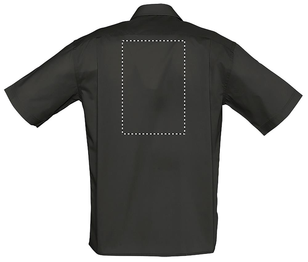 BRISTOL POPLIN MEN SHIRT back bk