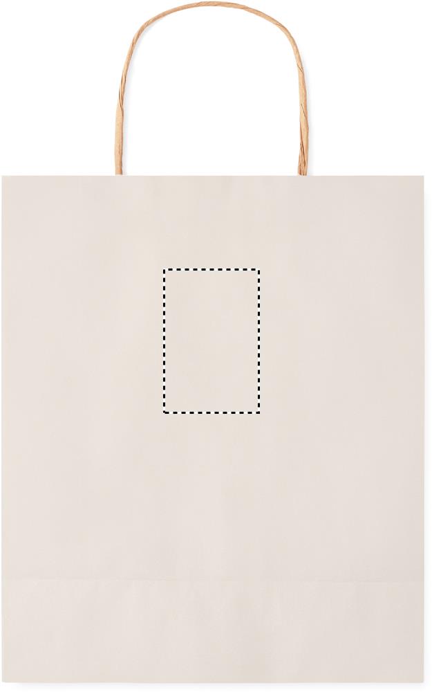 Small Gift paper bag 90 gr/m² back transfer 06