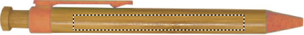 Penna a sfera in bamboo barrel left handed 10