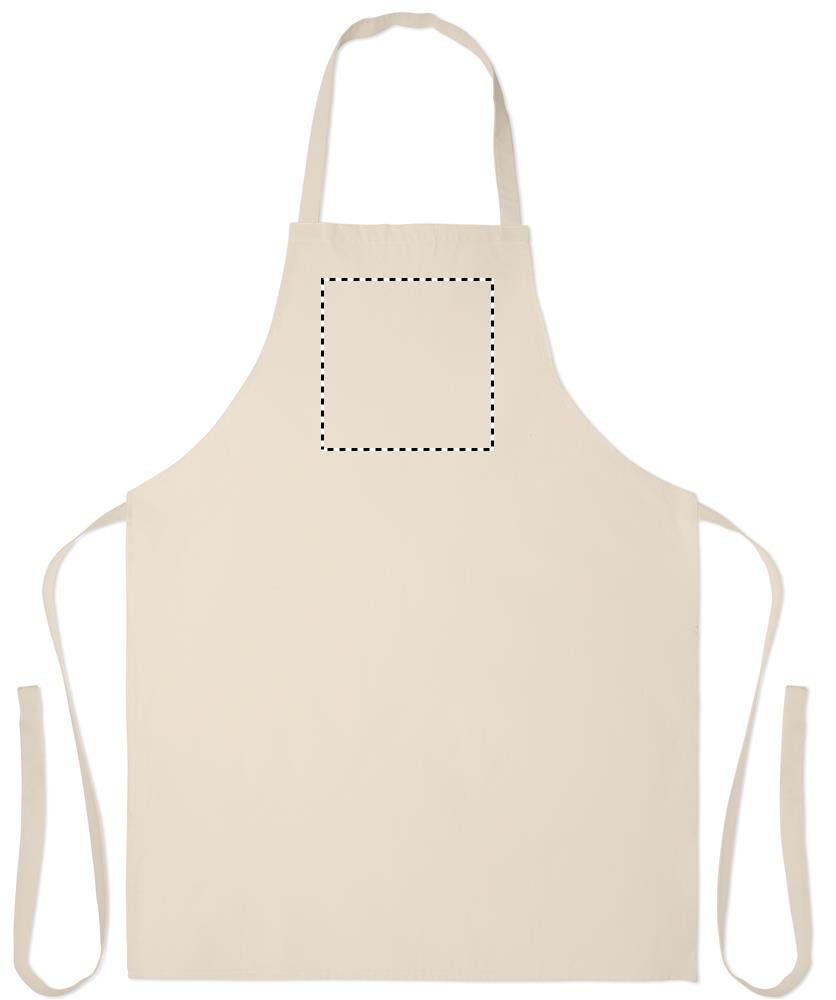 Recycled cotton apron front 13