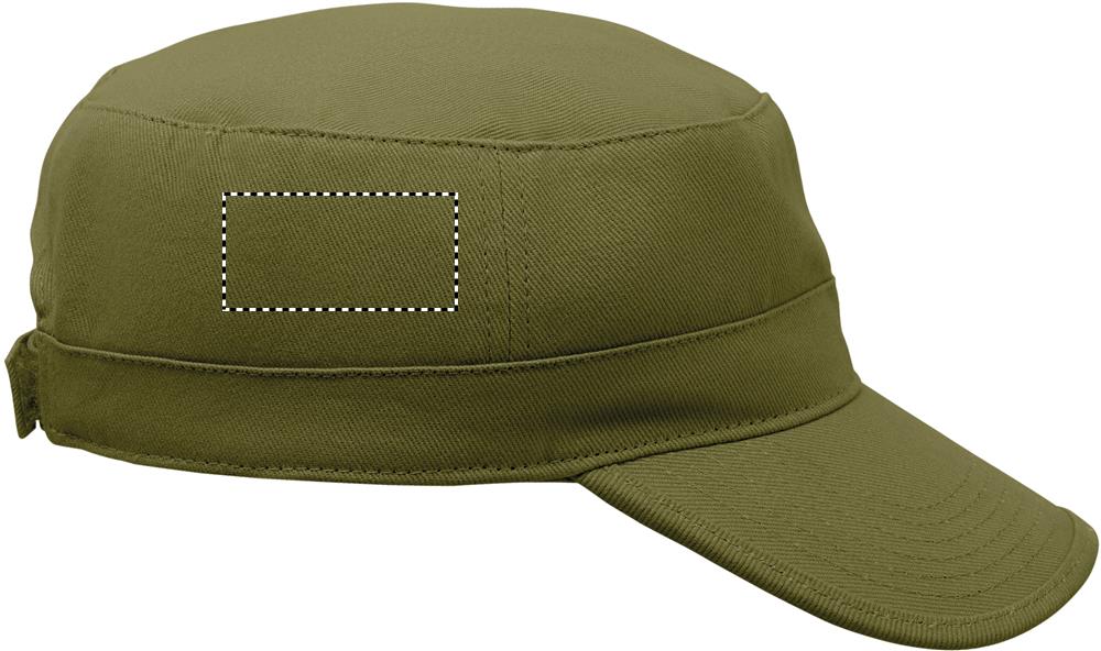 Cappello militare 260 gr/m² right side 49