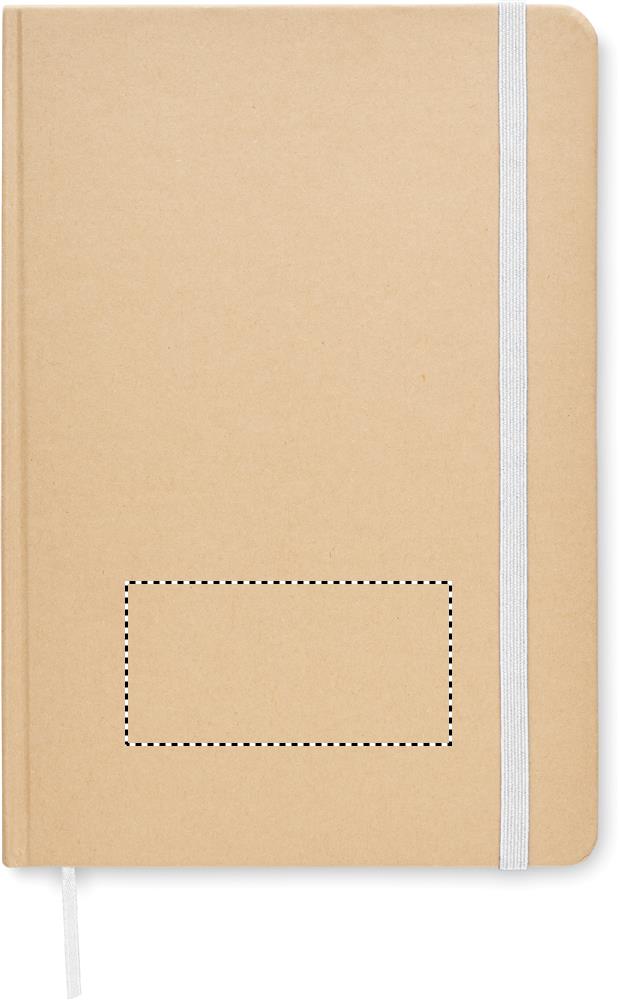 Notebook A5 in cartone front pad 06