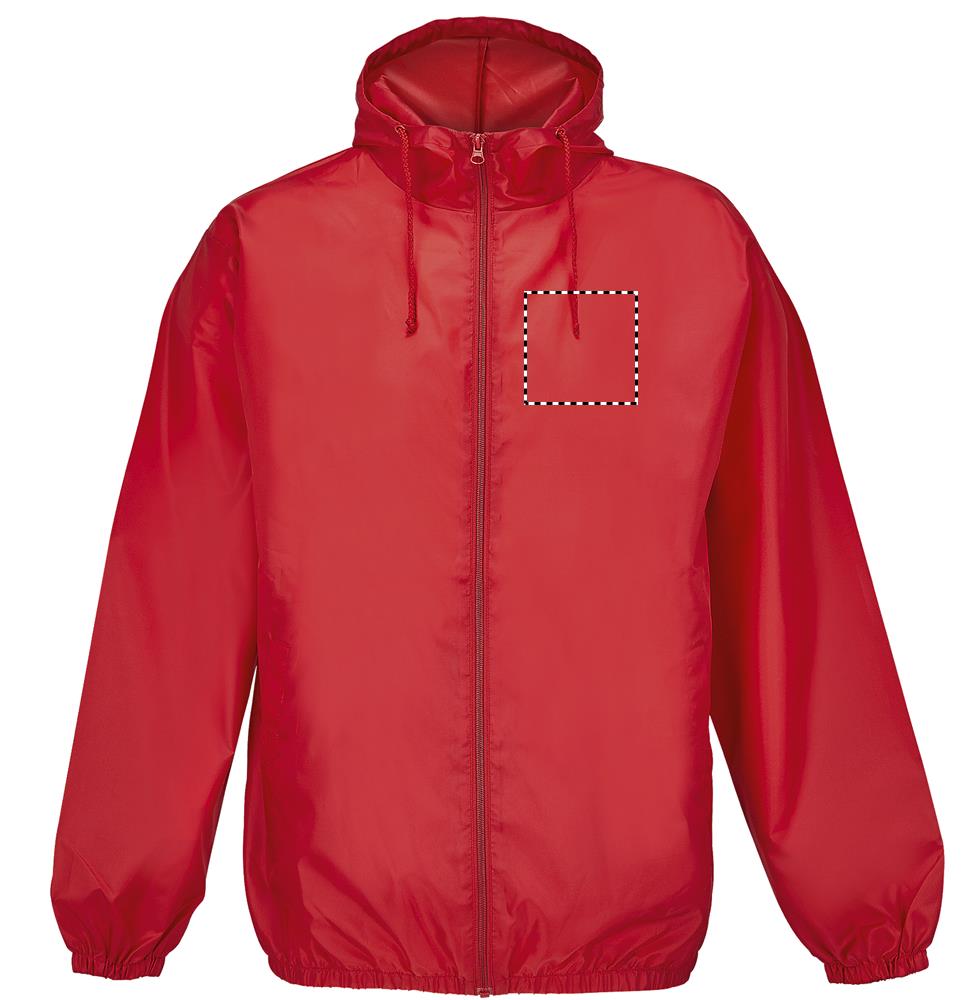 SHIELD WINDBREAKER chest left rd