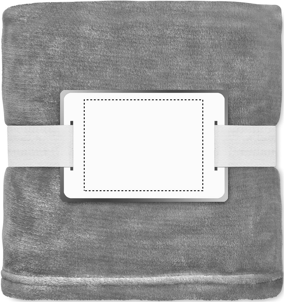 RPET fleece blanket 280 gr/m² inlay screen 15