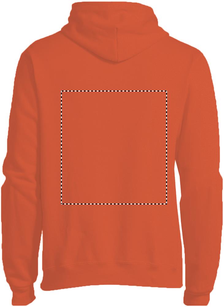 STELLAR Felpa uni cappuccio below the hood ob