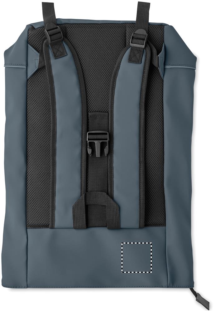 Zaino in PU rolltop per laptop top right 85