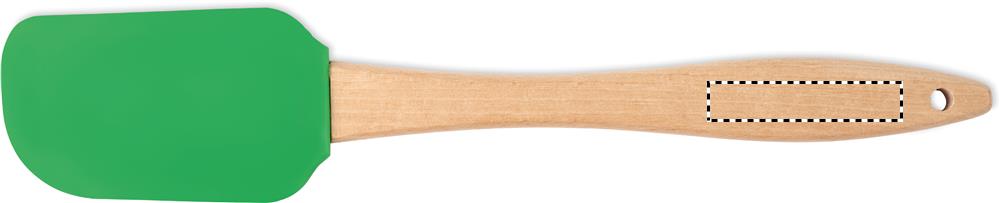 Christmas silicone spatula handle side 2 09