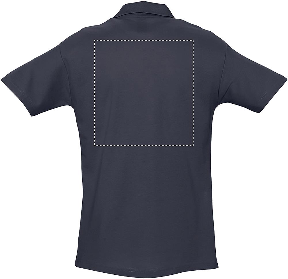 SPRINgII MEN POLO 210g back ny