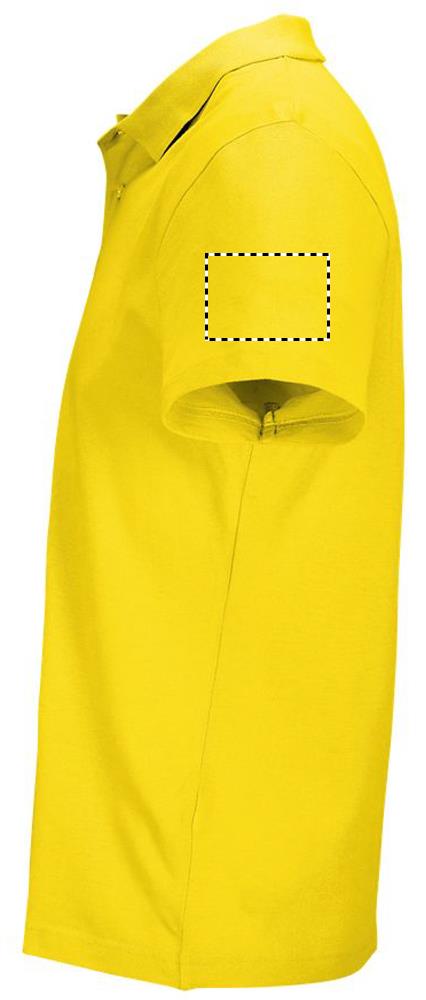 PULSE UNISEX POLO arm left go