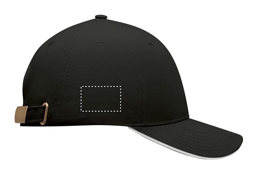 Brushed heavy cotton 6 panel Ba right side 33