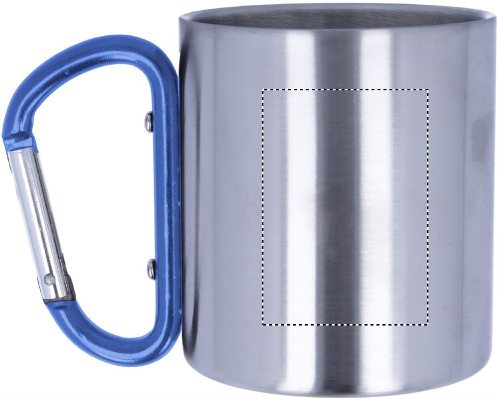 Metal mug & carabiner handle left handed 04