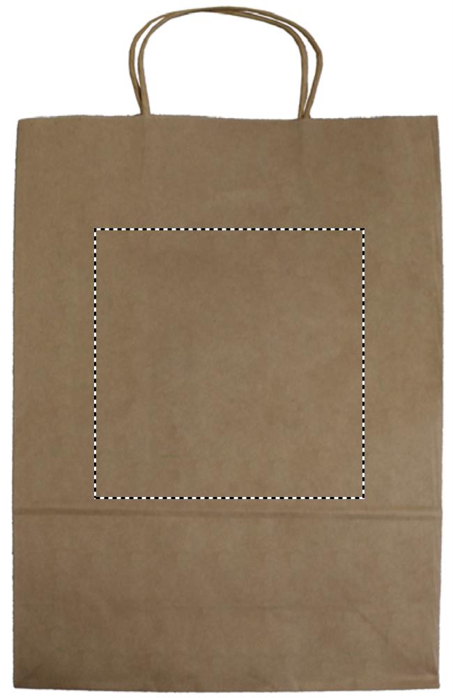 Gift paper bag large 150 gr/m² front transfer 13
