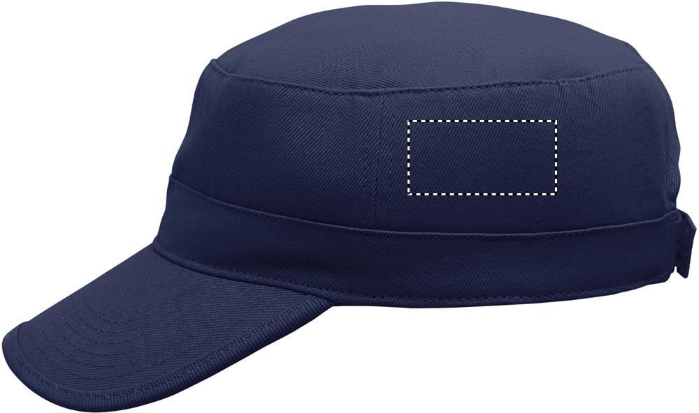 Cappello militare 260 gr/m² left side 04