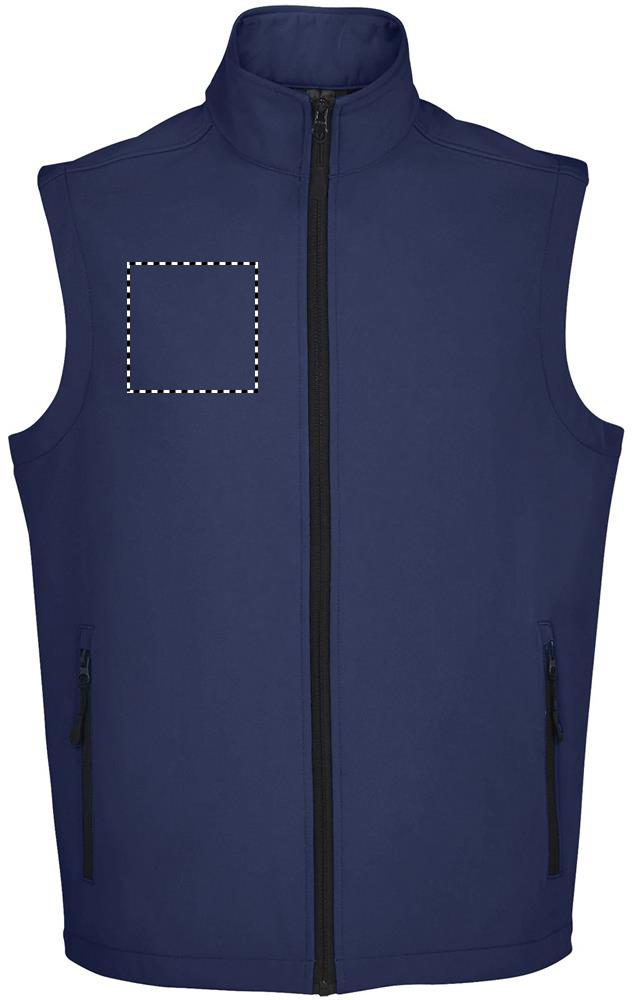 RACE BW MEN SOFTSHELL chest right fn
