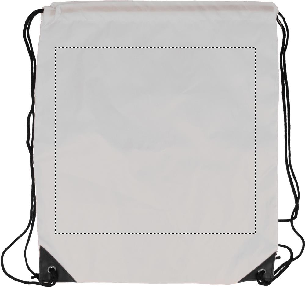 190T Polyester drawstring bag front 06