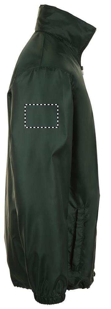 SHIFT UNISEX WINDBREAKER arm right fg