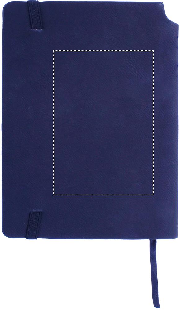 Notebook a righe in PU (A5) back laser 04