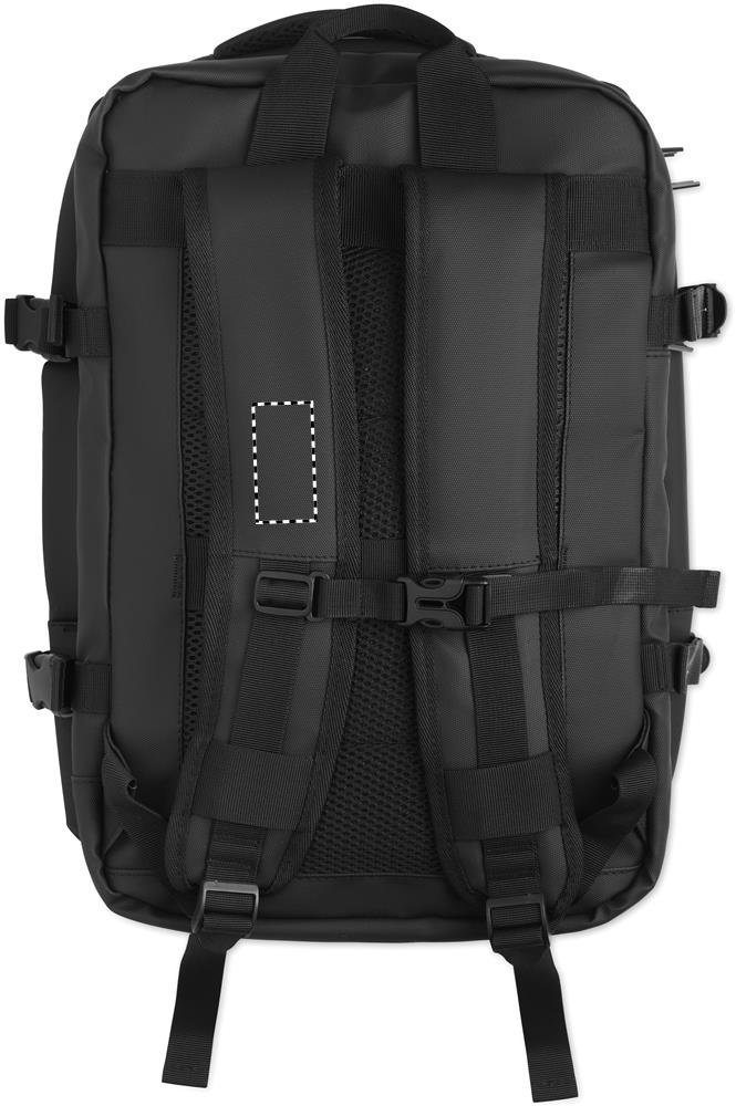 Extendable RPET backpack 20L shoulder strap right 03