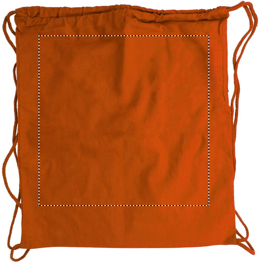 100gr/m² cotton drawstring bag back 10